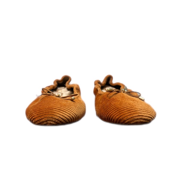 NWT Sam Edelman Felicia Flat Corduroy Size 7 Color Mustard - Picture 6 of 6